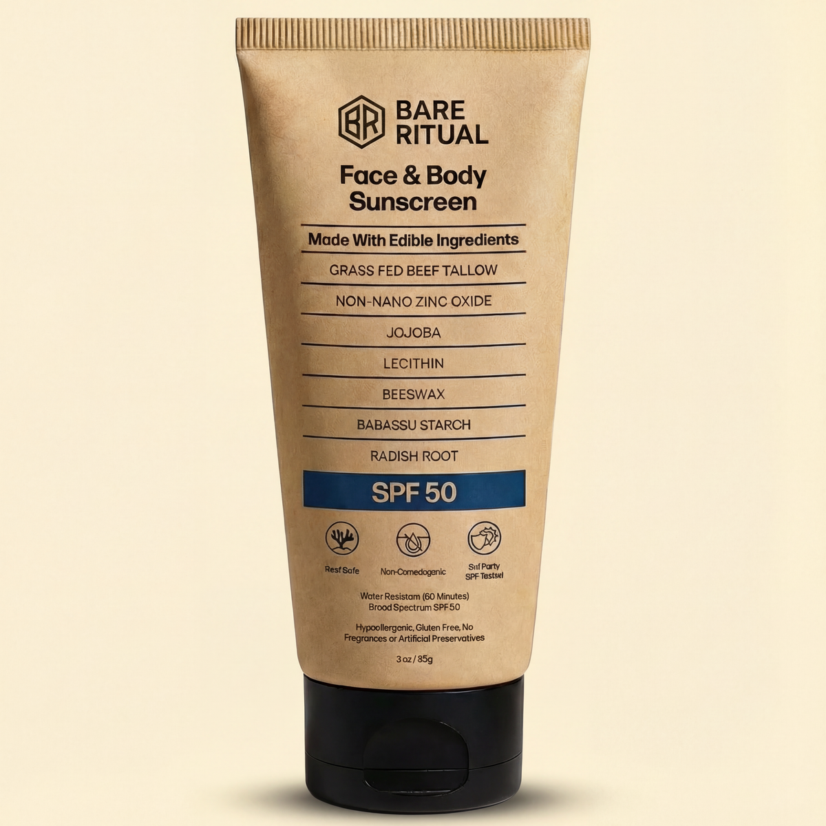 Beef Tallow Sunscreen SPF 50