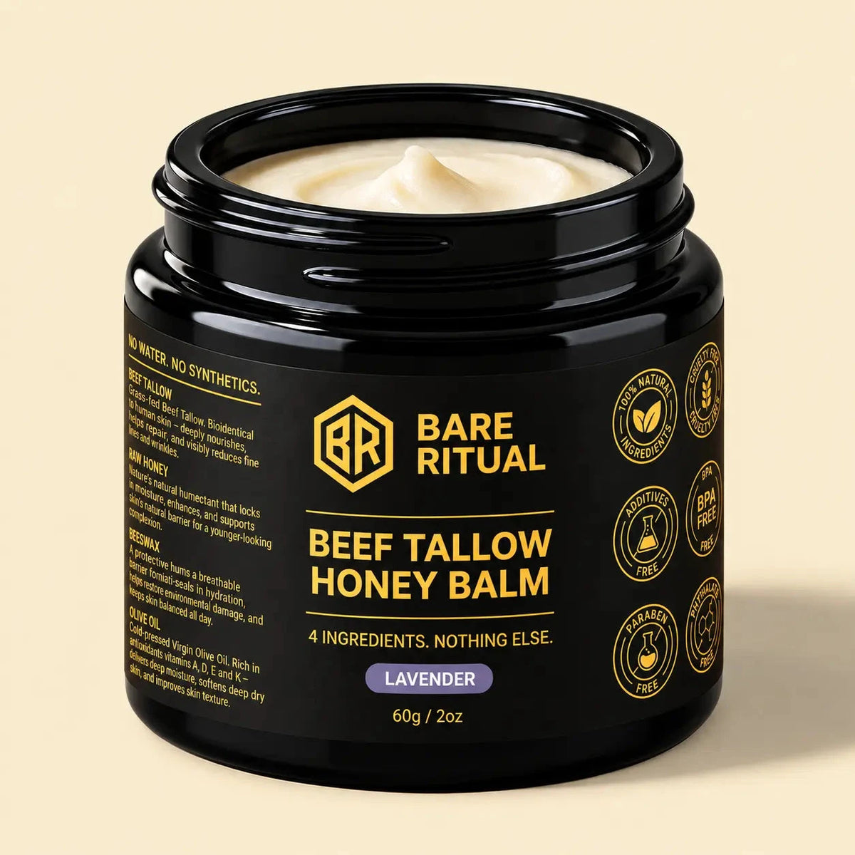Beef Tallow Honey Balm™